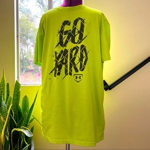 Under Armour Men Heatgear Graphic Go Yard T-Shirt. Large.
